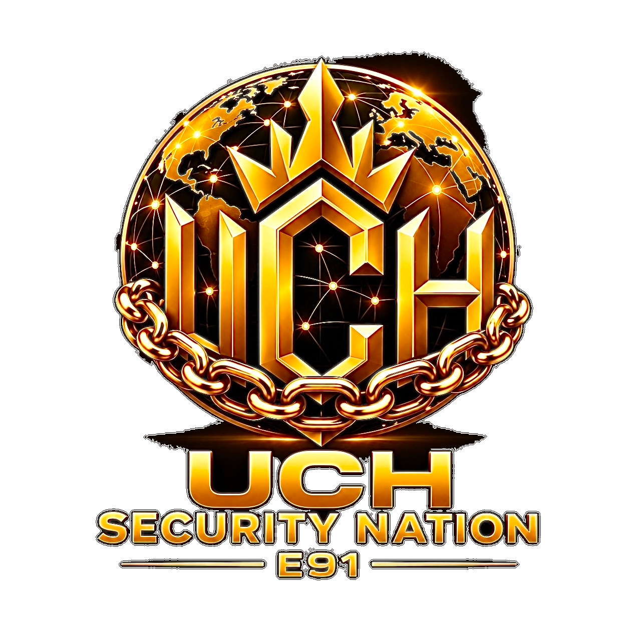 UCH SECURITY NATION E91 emblem